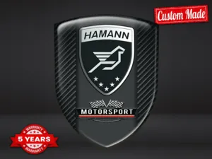 Hamann Rear Window Stickers Stylish High Quality Customizable